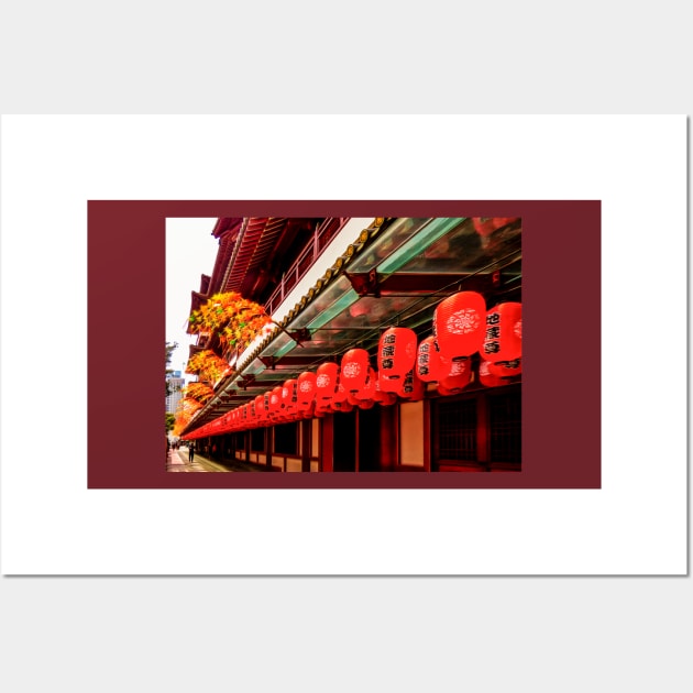 The Buddha Tooth Relic Temple Wall Art by PictureNZ